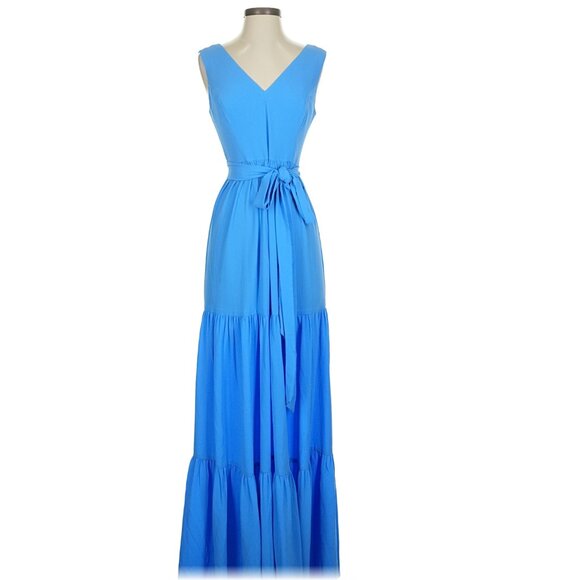 NWT Lilly Pulitzer Maurine Maxi Dress in Blue Thistle - Picture 2 of 13